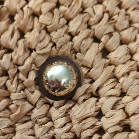 Michael Kors Tan Woven Tote Bag - Picture 6 of 10